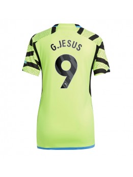Ženski Nogometna dresi replika Arsenal Gabriel Jesus #9 Gostujoči 2023-24 Kratek rokav